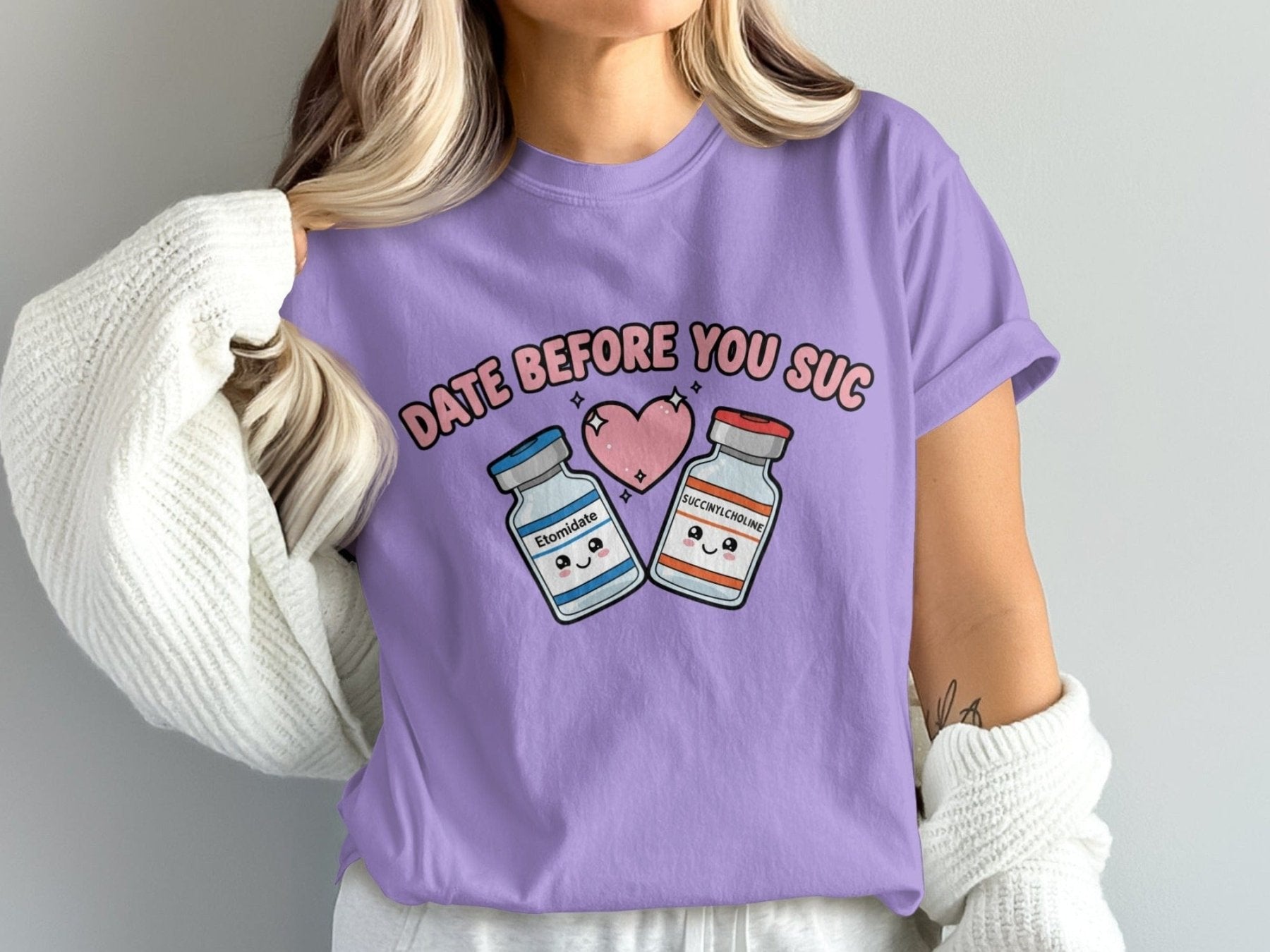 Date Before You Suc Tee - Adverse Reactions