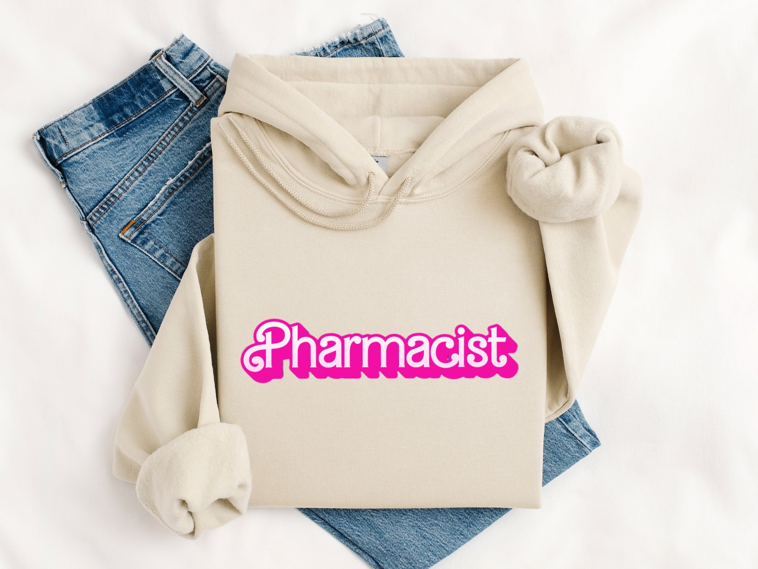 Cozy Hoodie with Vibrant Pharmacist Design