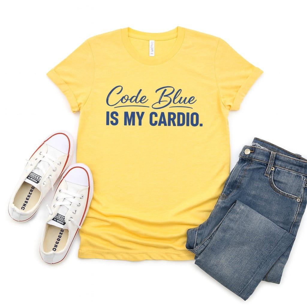 Code Blue Is My Cardio Casual T-Shirt product