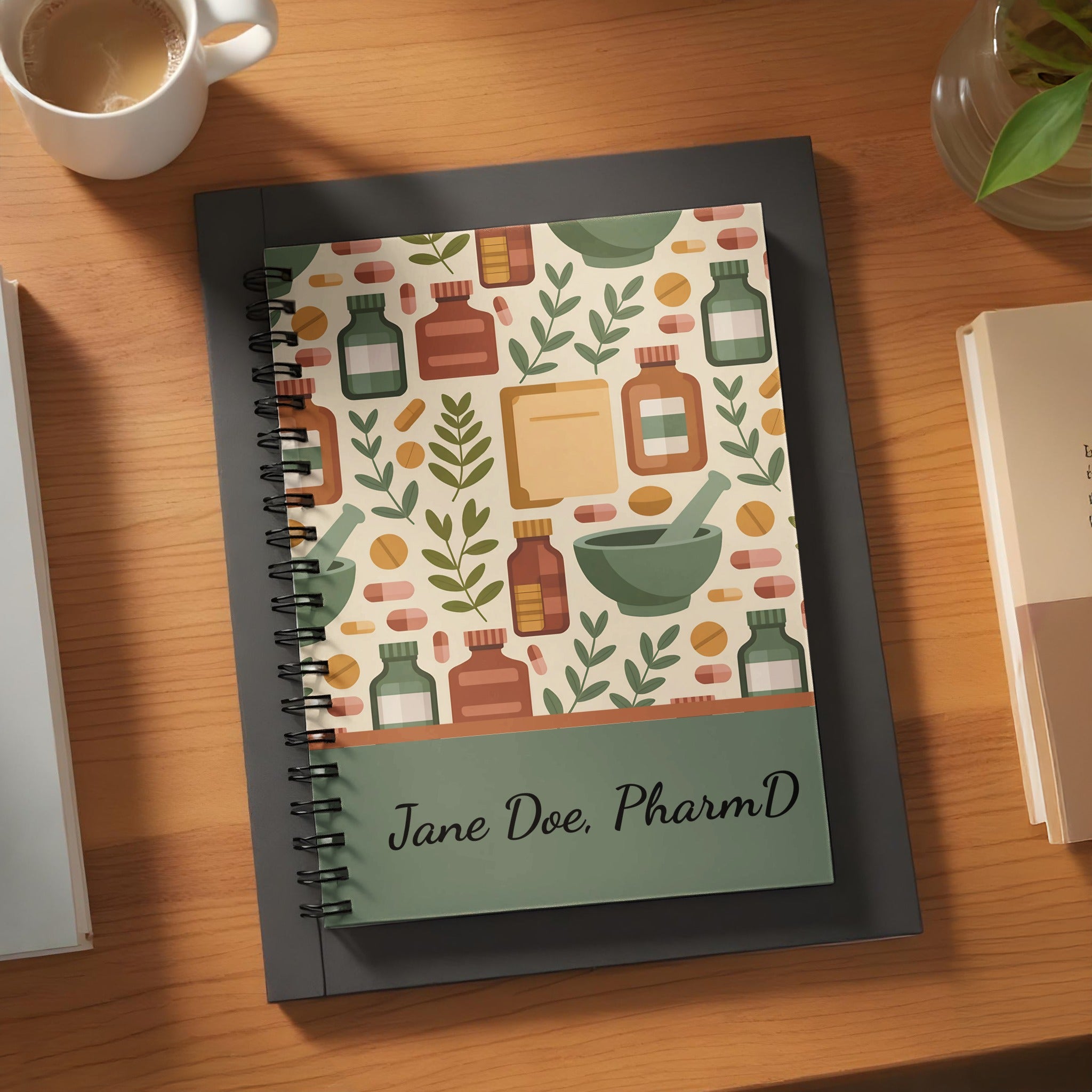 Personalized Pharmacist Themed Spiral Notebook product