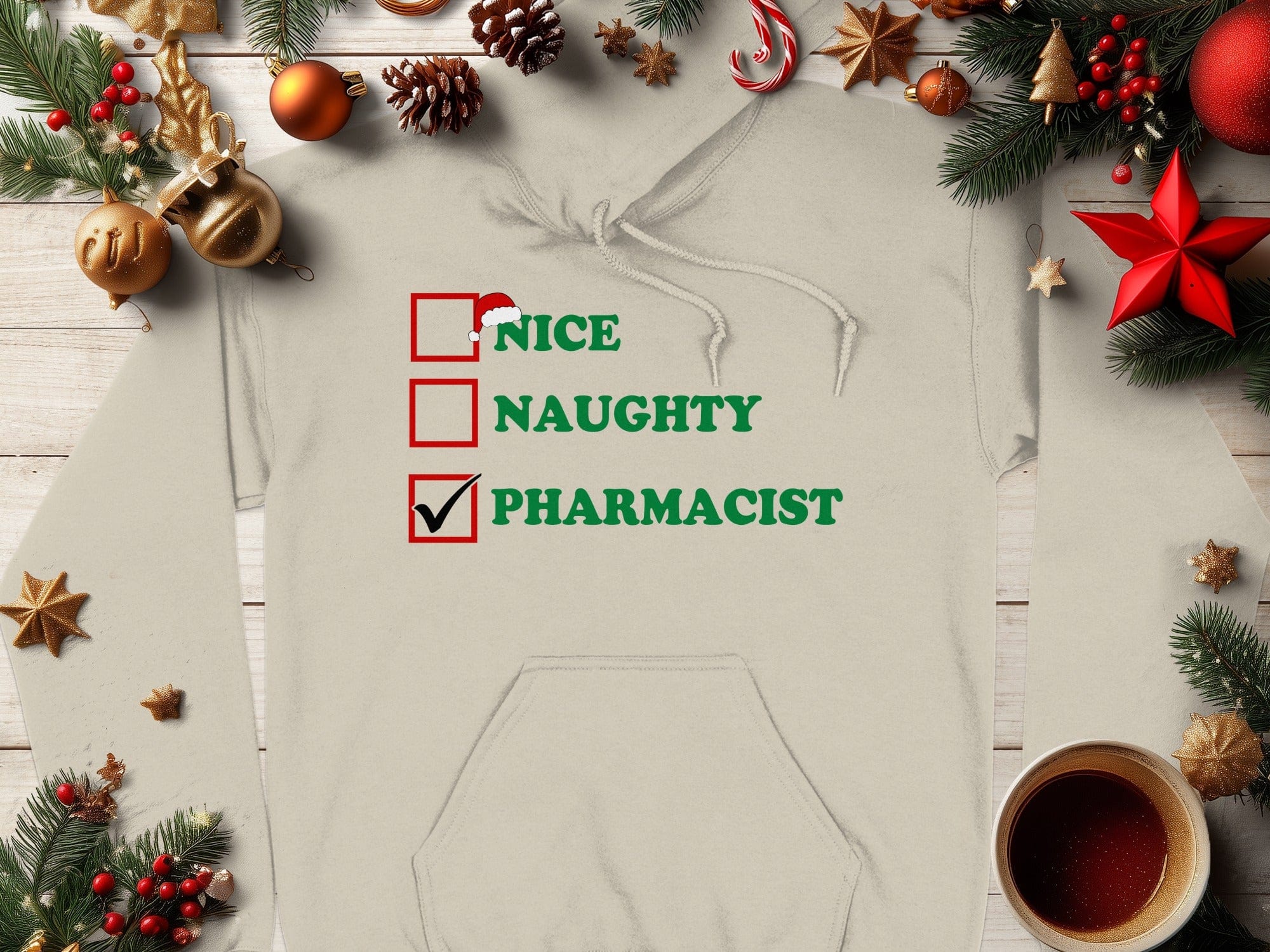 Funny Christmas Hoodie Pharmacist Holiday Product