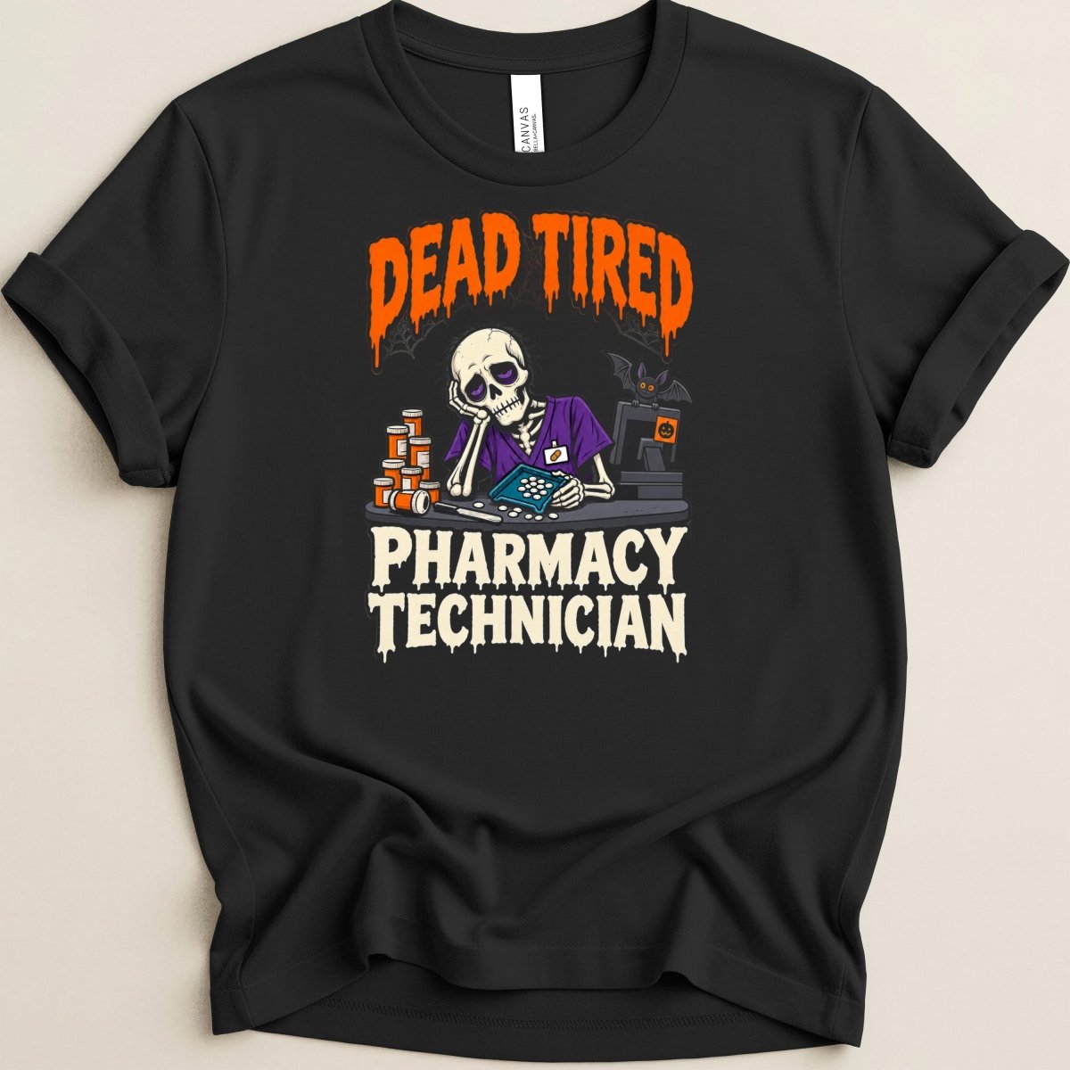 Dead Tired Technician Tee - Adverse Reactions