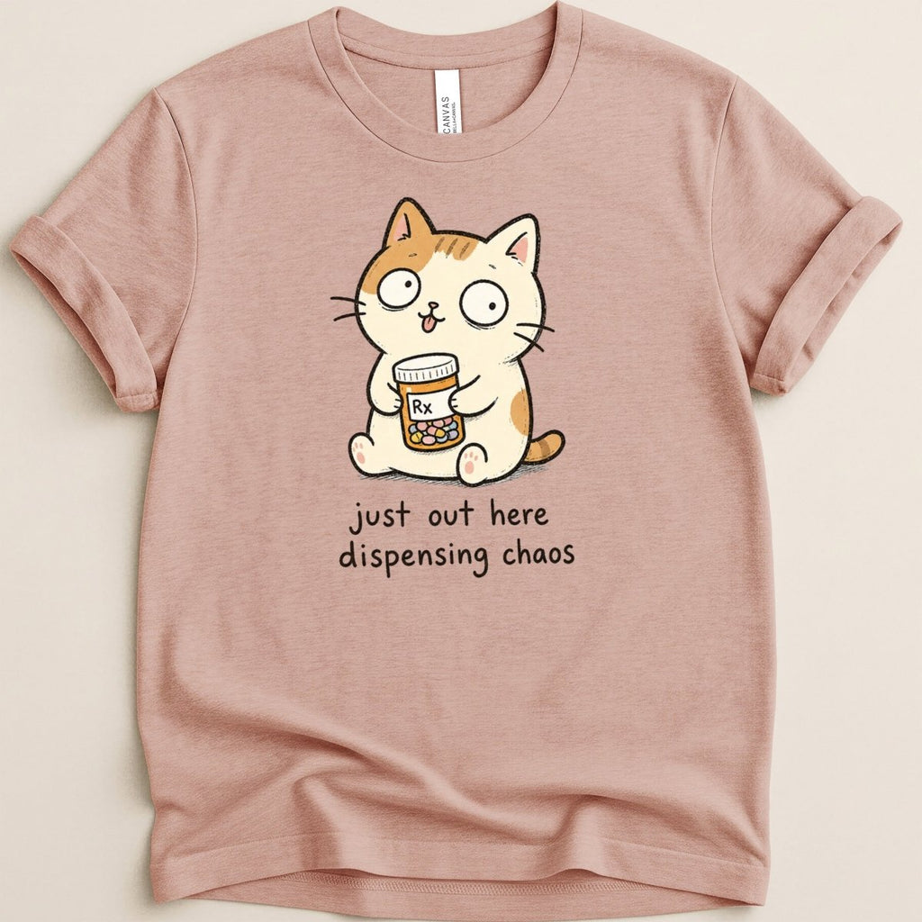 Dispensing Chaos Tee - Adverse Reactions