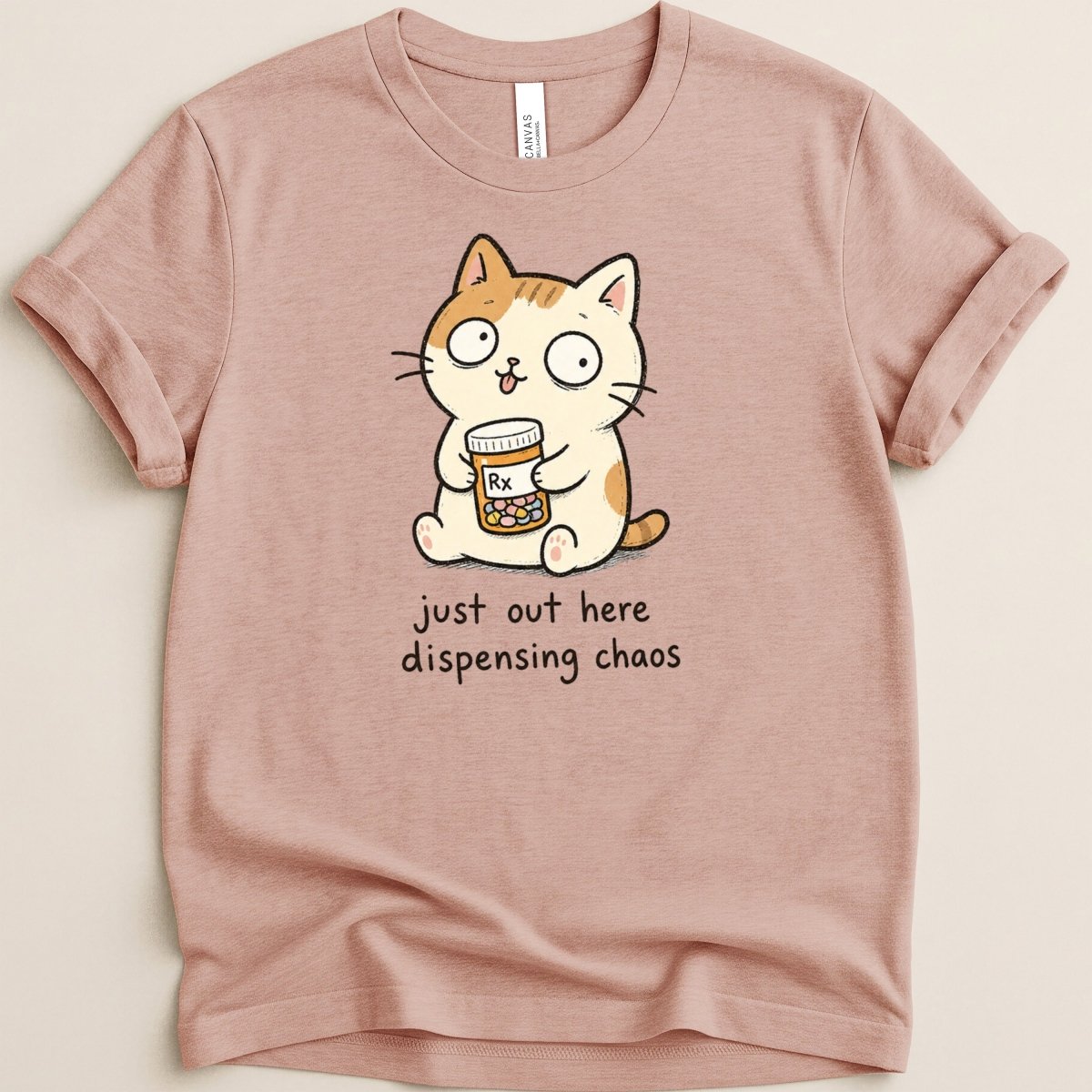 Dispensing Chaos Tee - Adverse Reactions