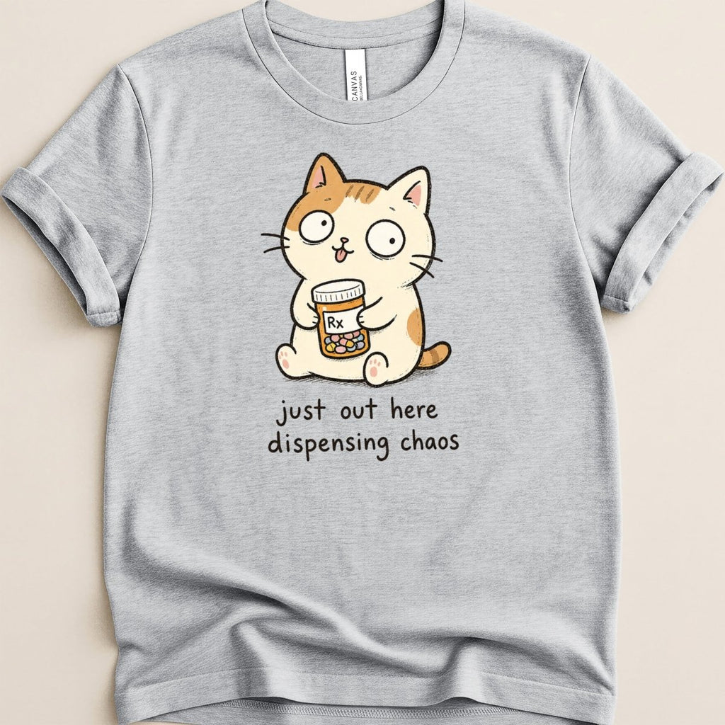 Dispensing Chaos Tee - Adverse Reactions