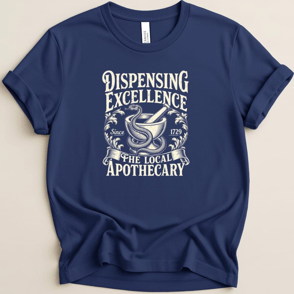 Dispensing Excellence Apothecary Tee - Adverse Reactions
