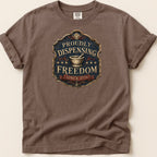 Dispensing Freedom Sign Tee - Adverse Reactions