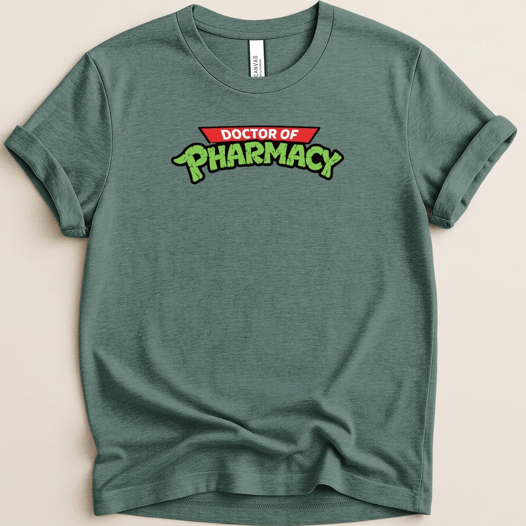 Doctor of Pharmacy Turtle-Style Tee - Adverse Reactions