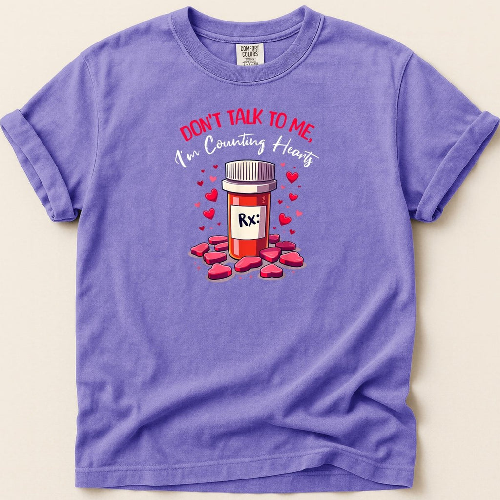Don’t Talk to Me I’m Counting Hearts Tee - Adverse Reactions