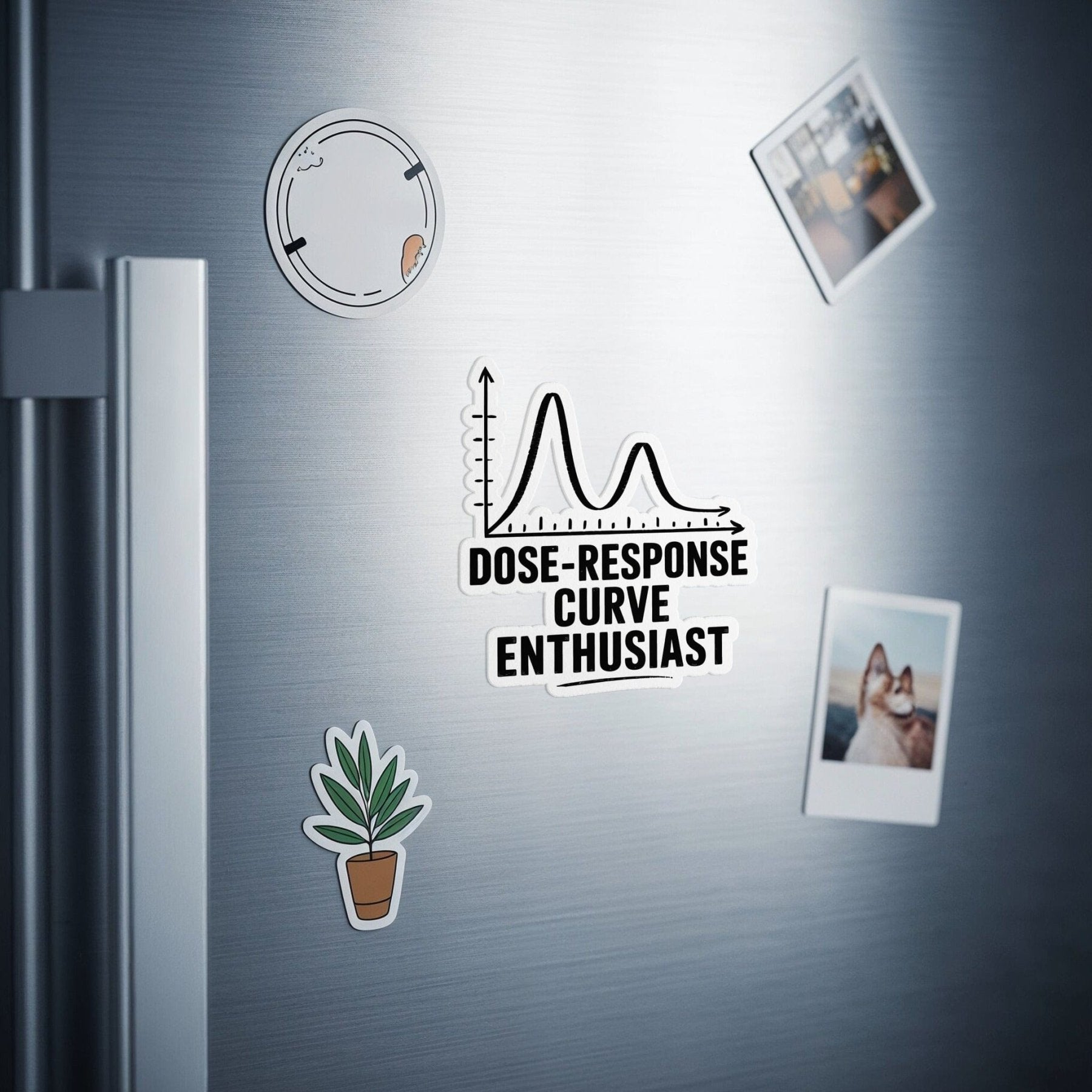 Dose Response Curve Enthusiast Graph Science Magnet - Adverse Reactions