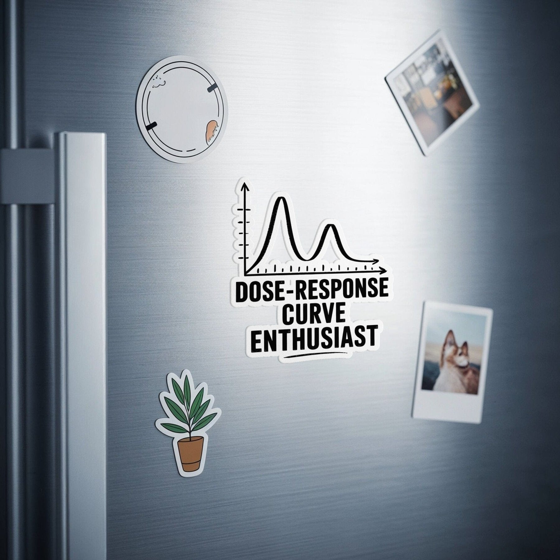 Dose Response Curve Enthusiast Graph Science Magnet - Adverse Reactions