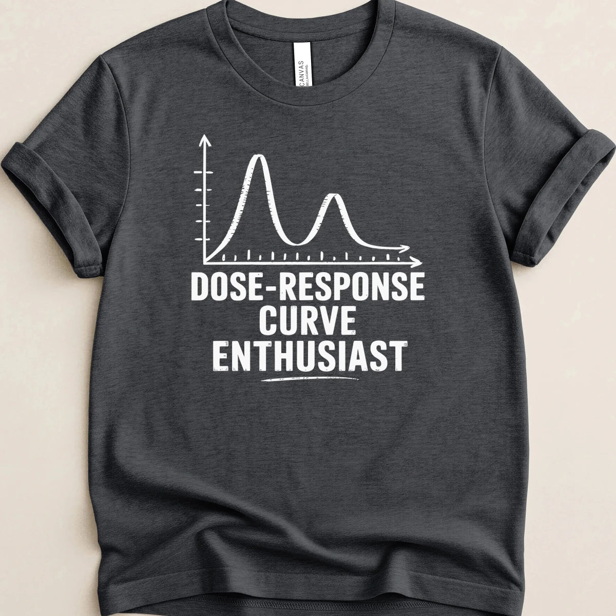 Dose-Response Curve Enthusiast Tee - Adverse Reactions