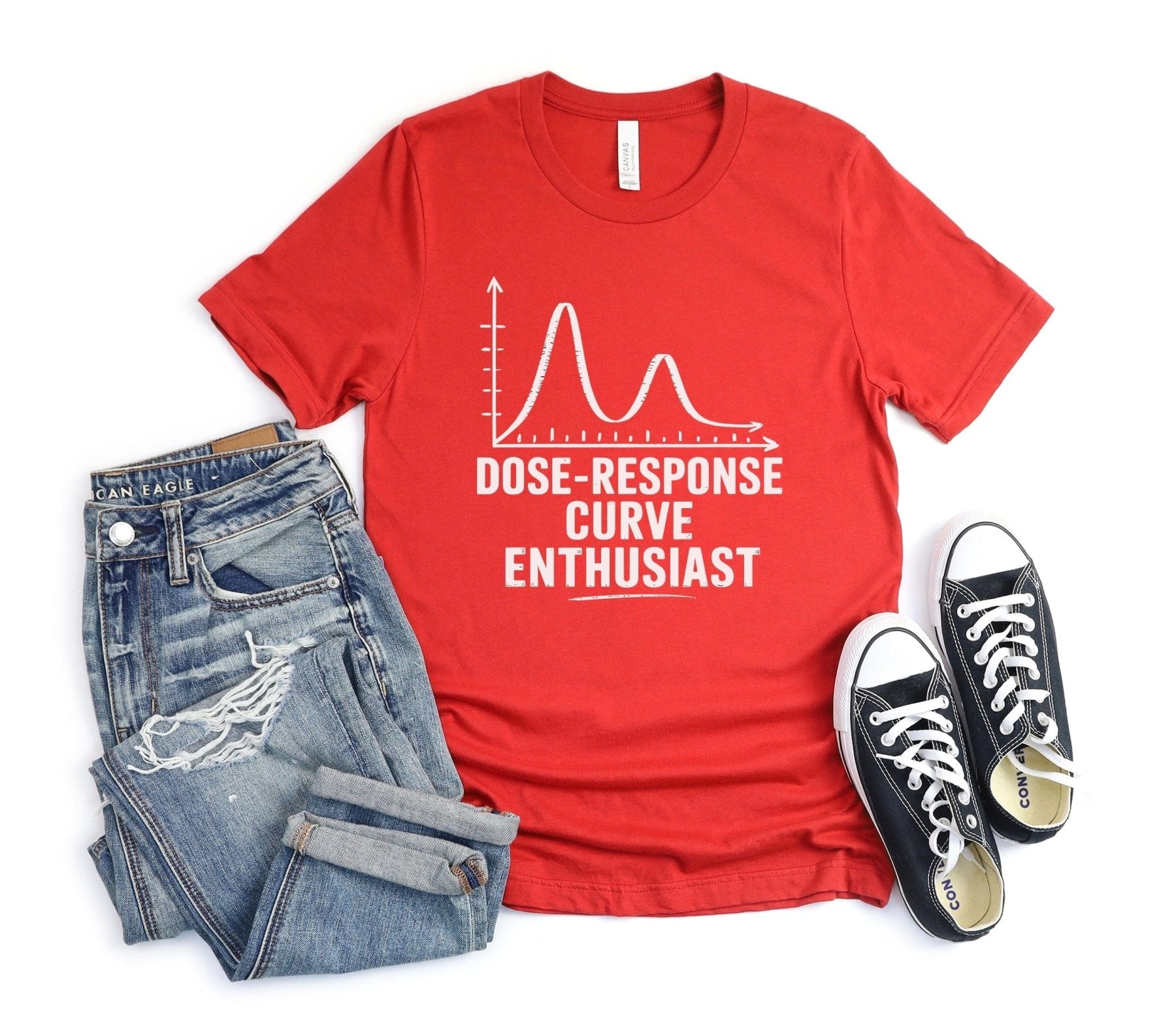 Dose - Response Curve Enthusiast Tee - Adverse Reactions