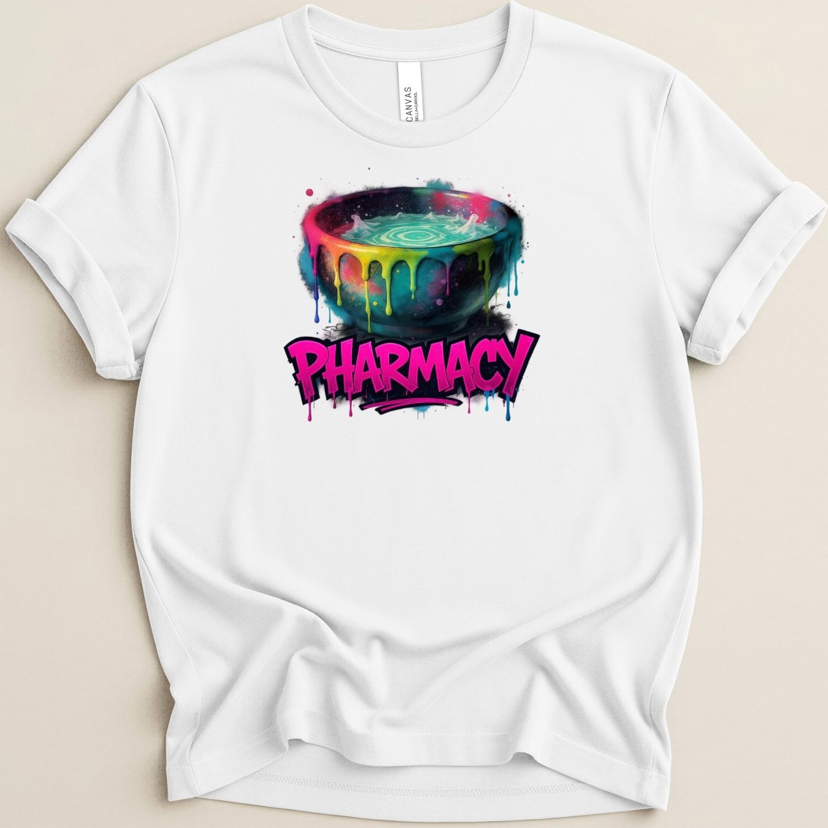 Drippy Cauldron Pharmacy Tee - Adverse Reactions