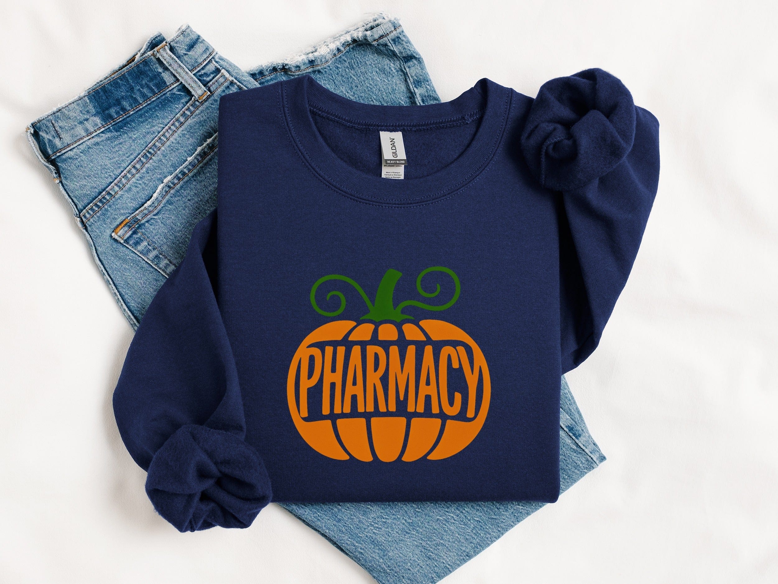 Pharmacy Pumpkin Graphic Design Sweatshirt product