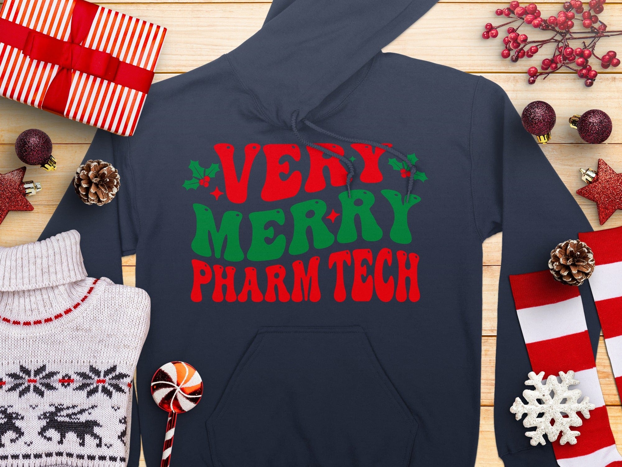 Very Merry Pharm Tech Holiday Hoodie