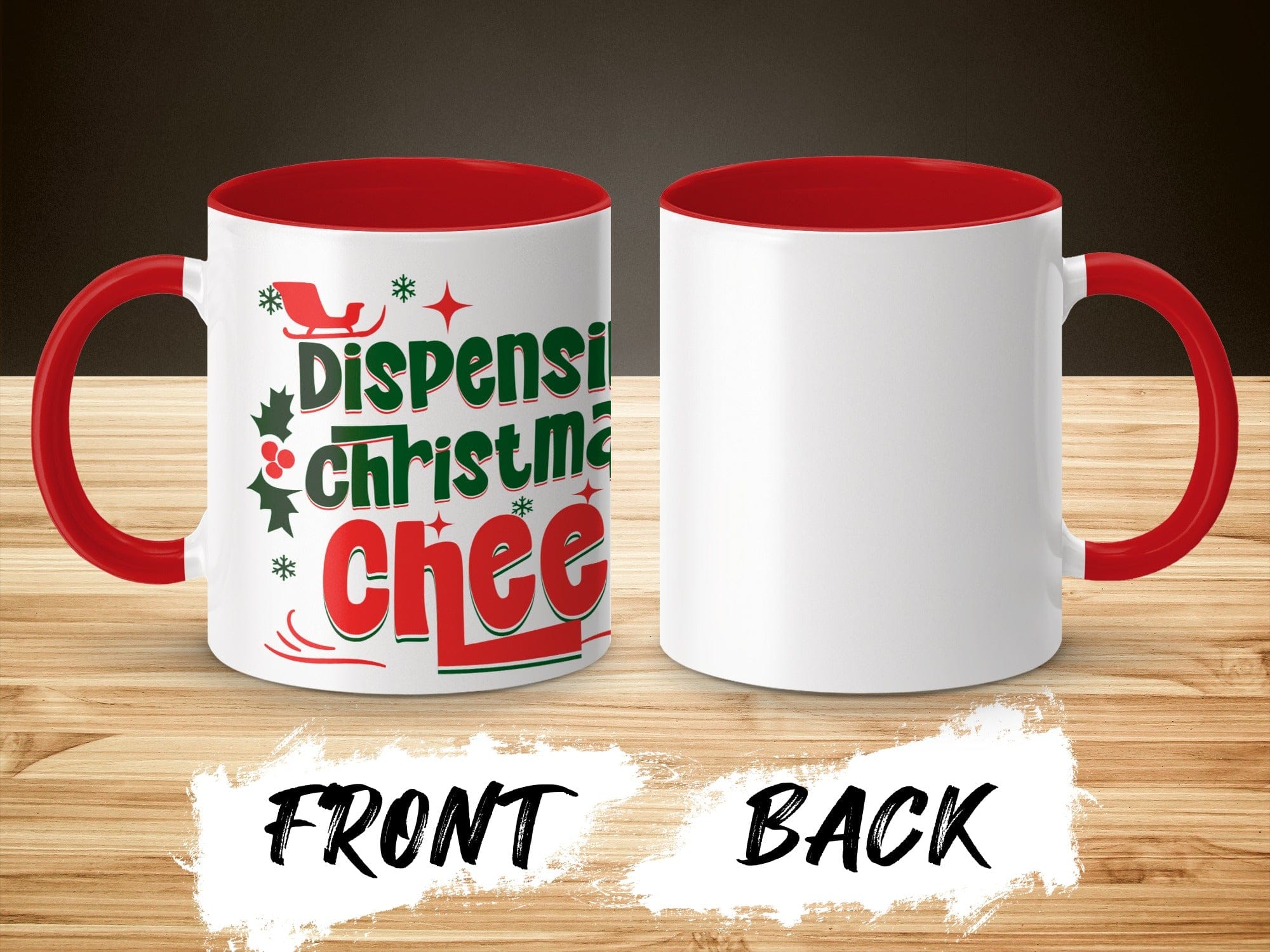 Dispensing Christmas Cheer Holiday Mug Gift Item