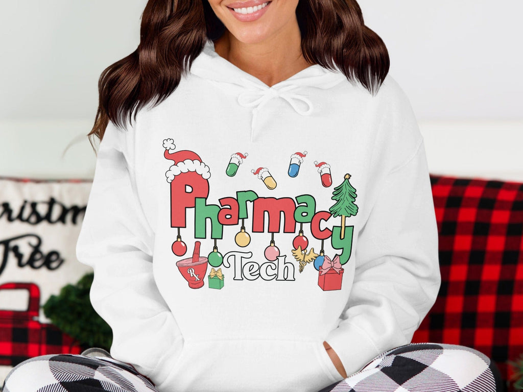 Festive Pharmacy Tech Christmas Hoodie Product