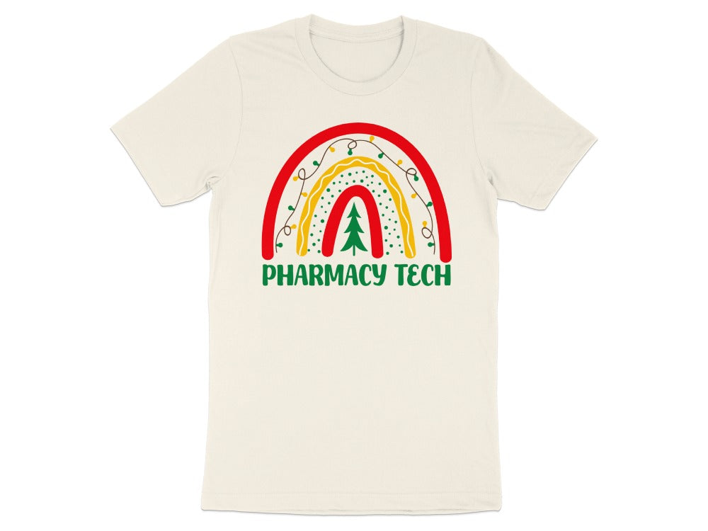 Christmas Rainbow Pharmacy Tech Tee