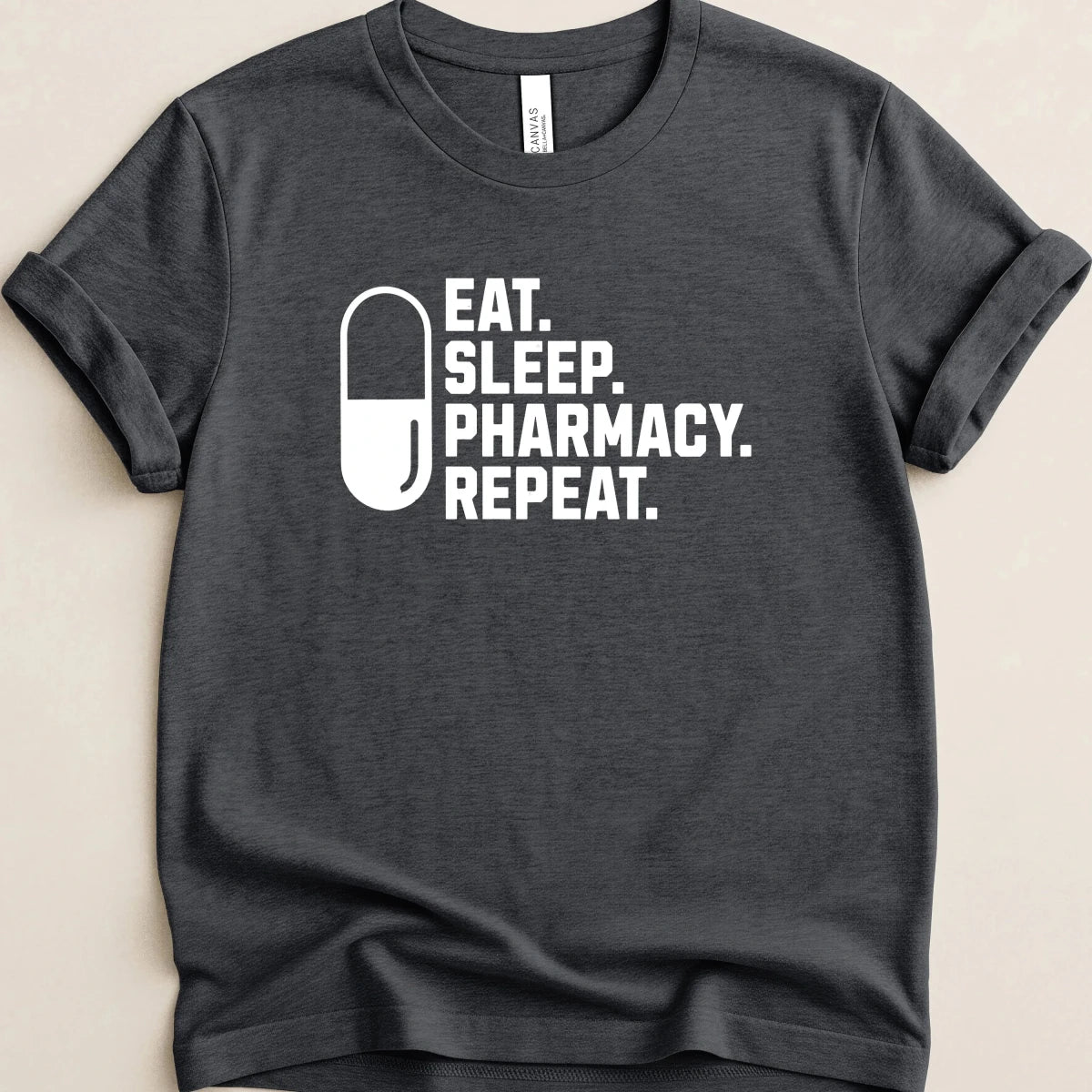 Eat Sleep Pharmacy Repeat v1 Tee - Adverse Reactions