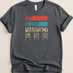 Eat Sleep Pharmacy Repeat v2 Tee - Adverse Reactions