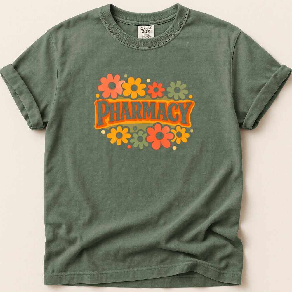 Pharmacy Retro Floral Tee