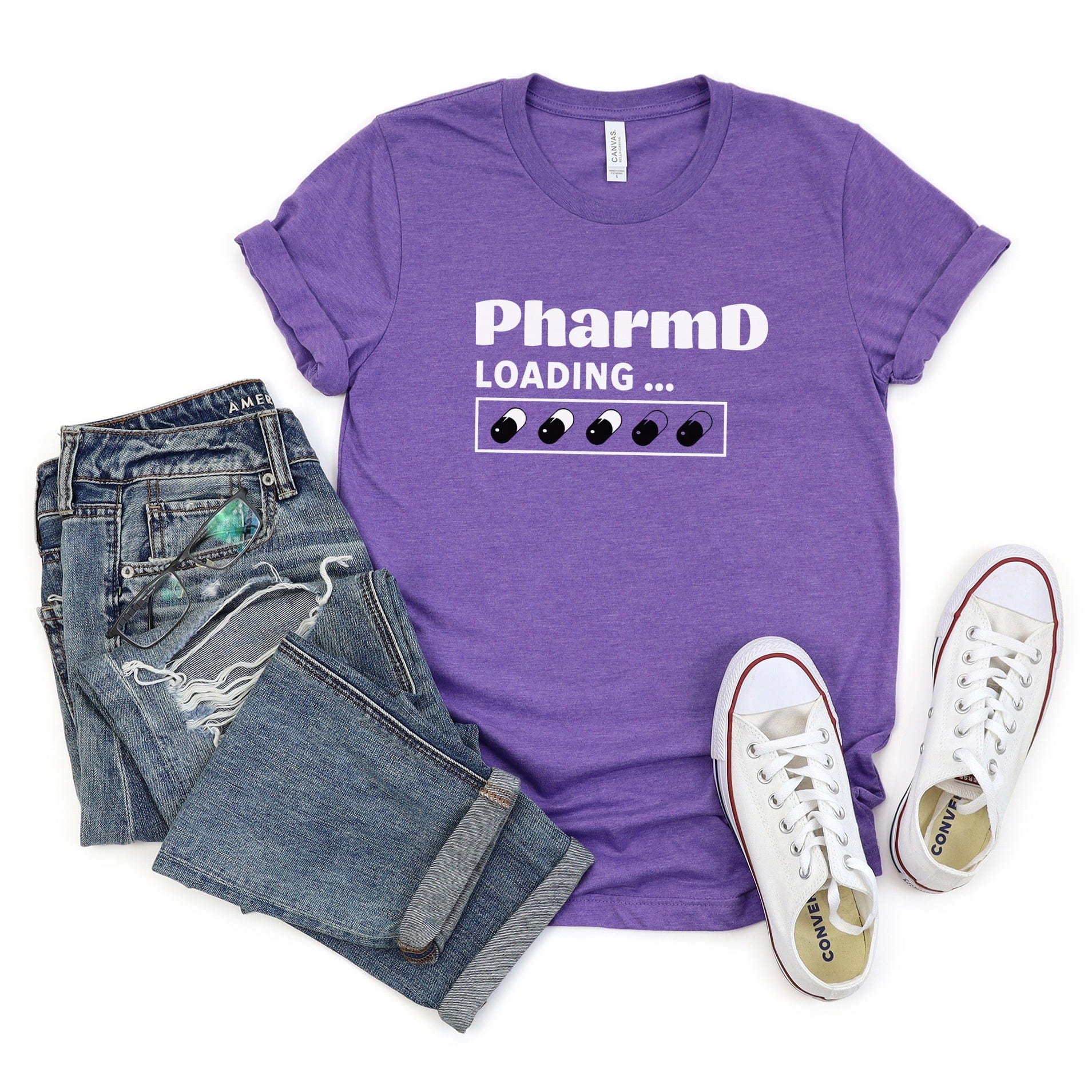 PharmD Loading Funny Graphic Tee Shirt product
