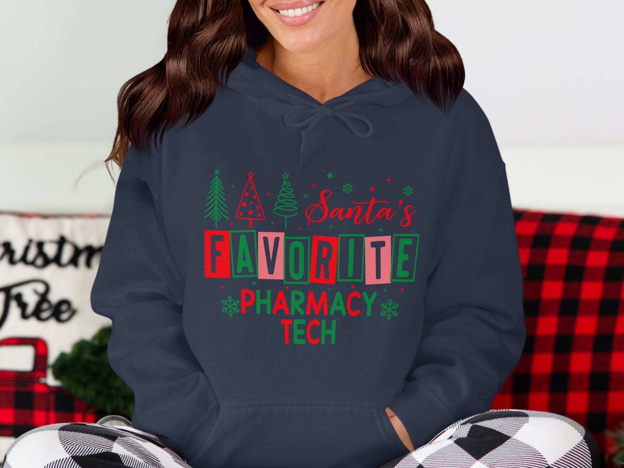 Santa's Favorite Pharmacy Tech Hoodie product