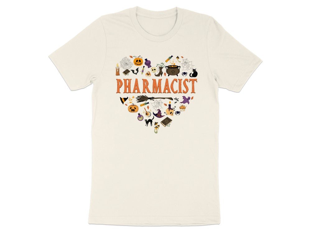 Halloween Pharmacist Heart Tee