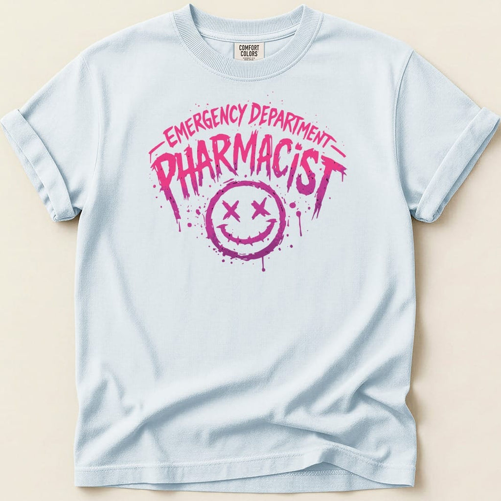 Emergency Department Pharmacist Tee - Adverse Reactions