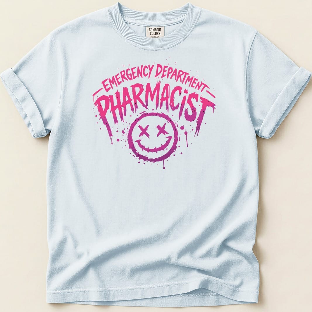 Emergency Department Pharmacist Tee - Adverse Reactions