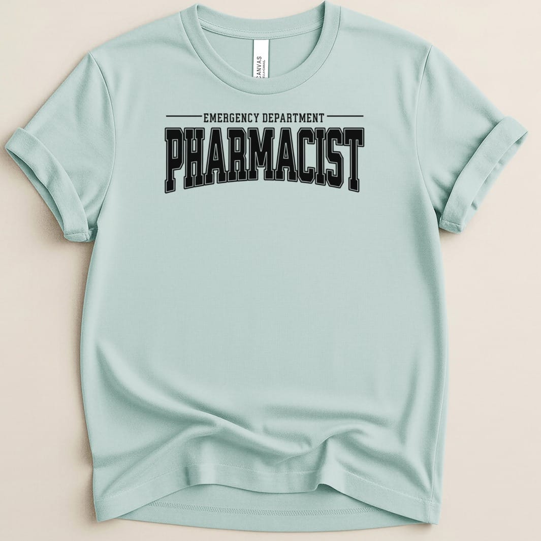 Emergency Department Pharmacist Tee - Adverse Reactions