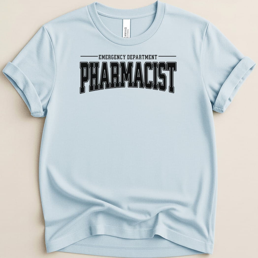 Emergency Department Pharmacist Tee - Adverse Reactions