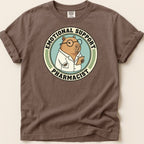 Emotional Support Pharmacist Capybara Tee - Adverse Reactions