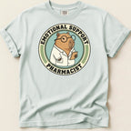 Emotional Support Pharmacist Capybara Tee - Adverse Reactions