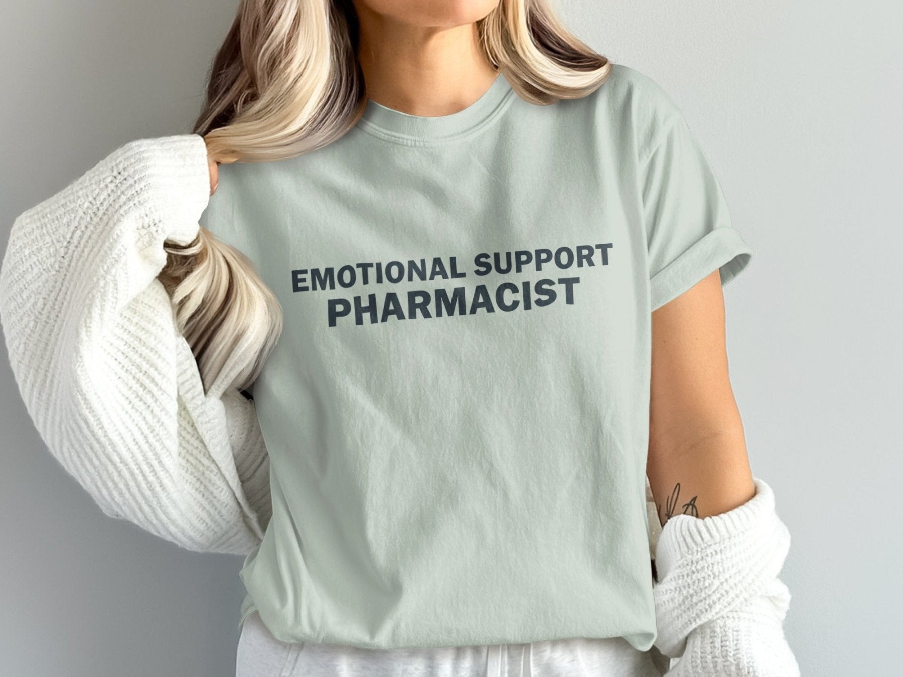 Emotional Support Pharmacist Tee - Adverse Reactions
