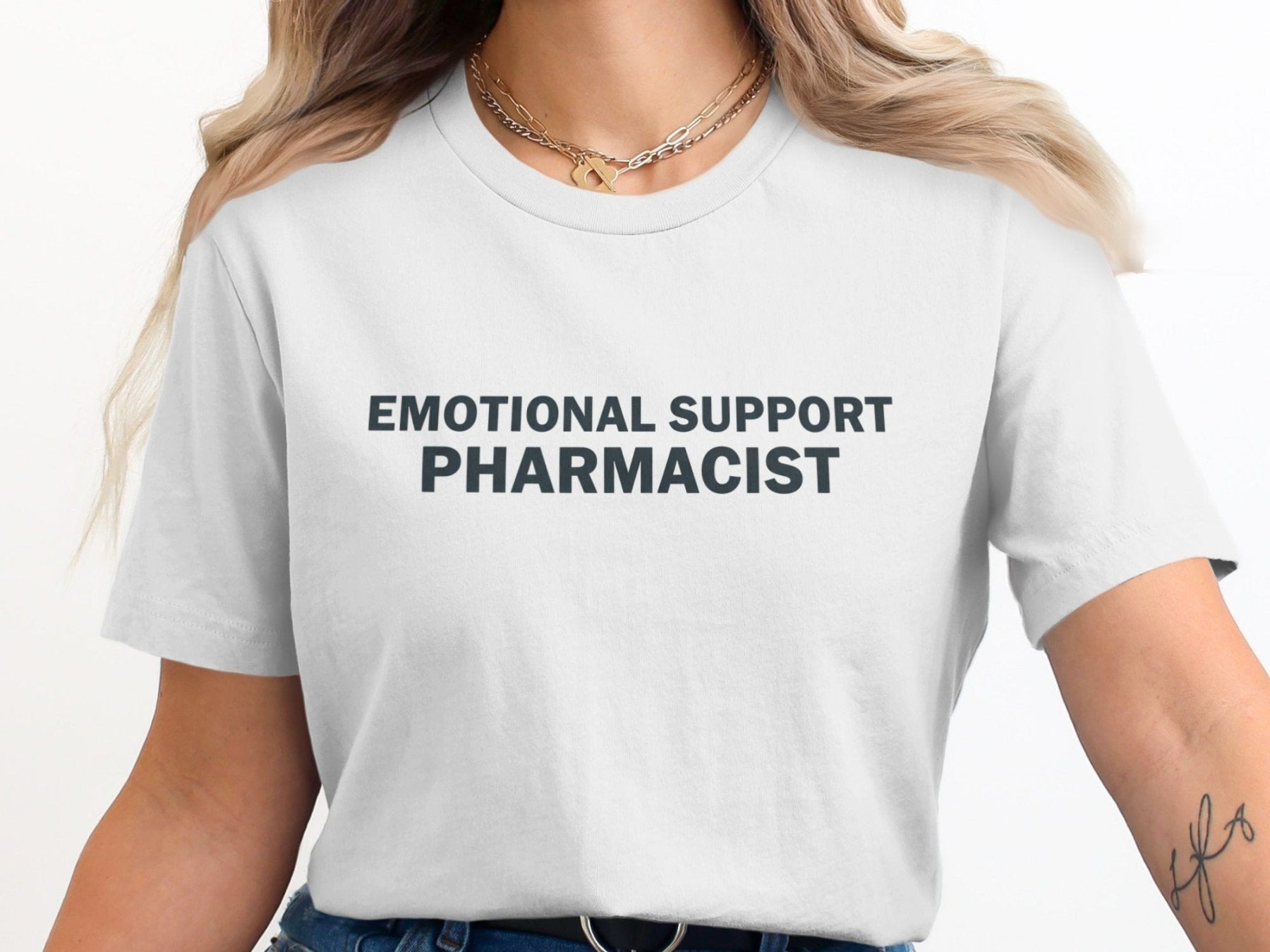 Emotional Support Pharmacist Tee - Adverse Reactions