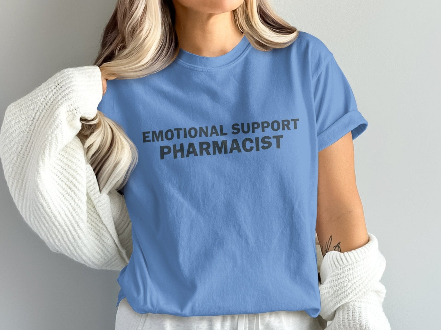 Emotional Support Pharmacist Tee - Adverse Reactions