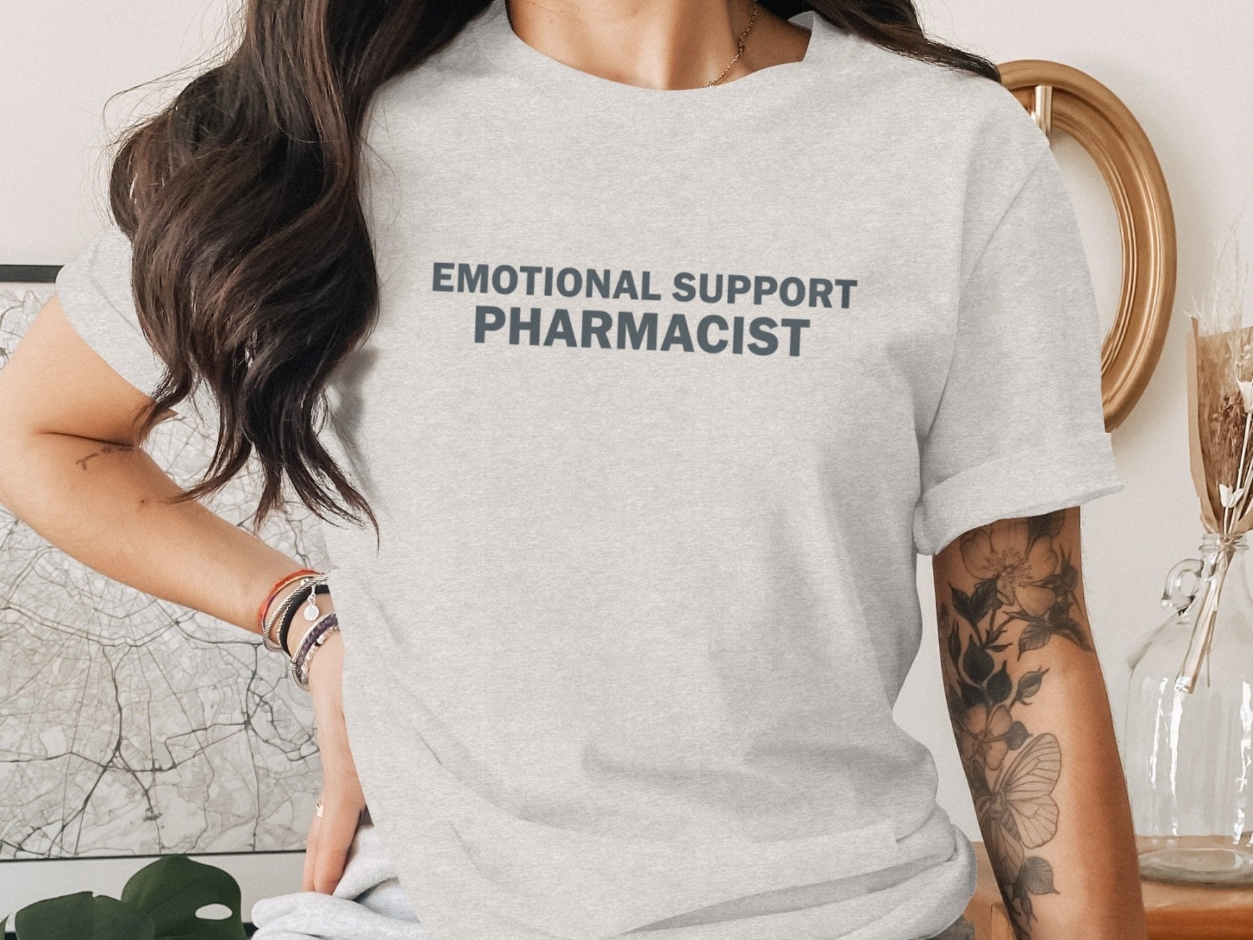Emotional Support Pharmacist Tee - Adverse Reactions