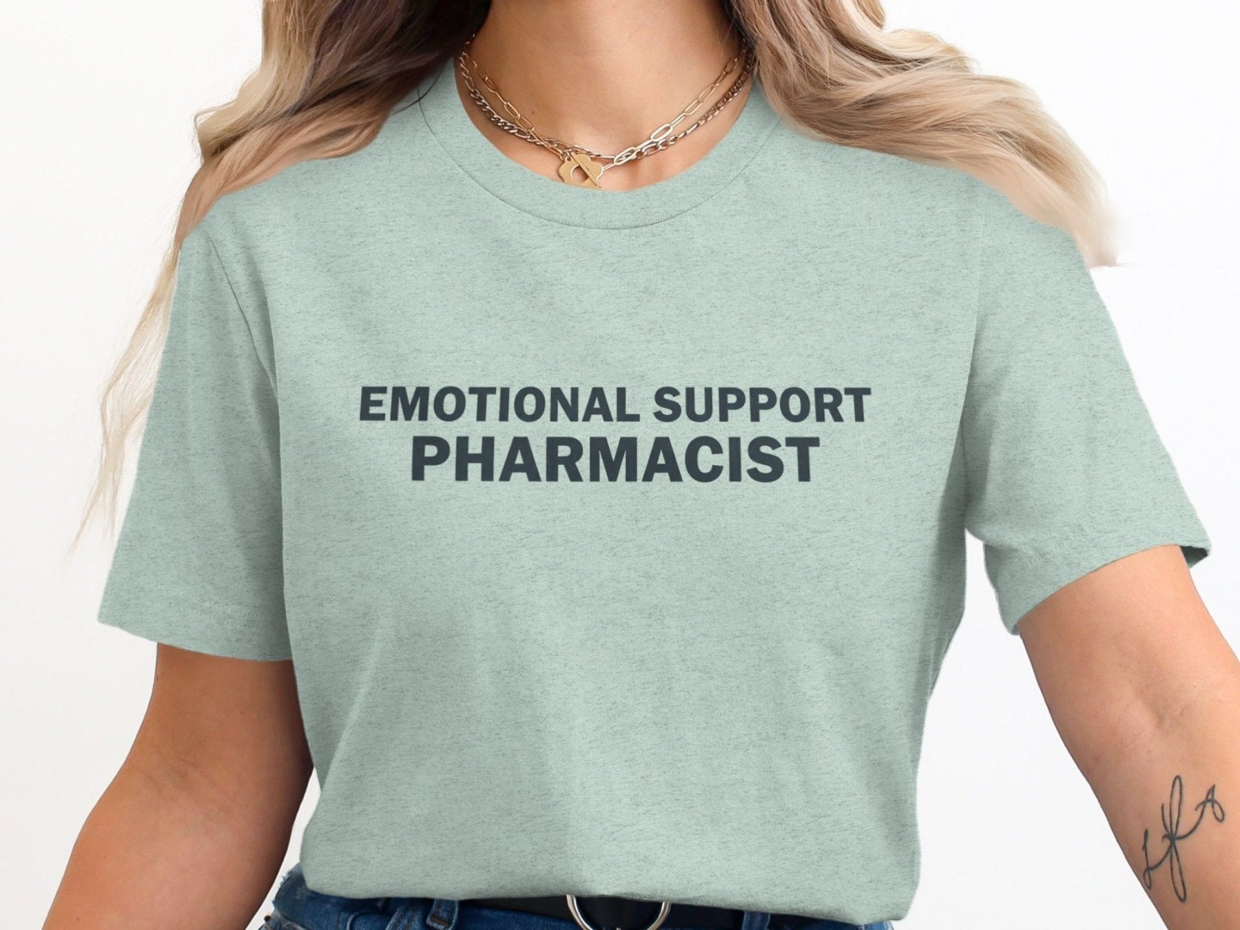 Emotional Support Pharmacist Tee - Adverse Reactions