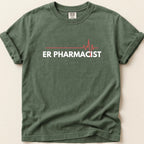 ER Pharmacist Heartbeat Line Tee - Adverse Reactions