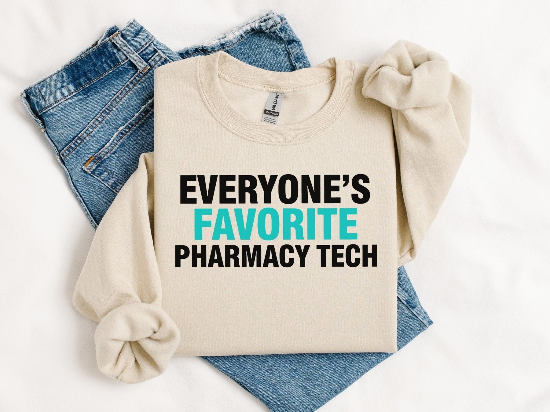 Everyone’s Favorite Pharmacy Tech Sweatshirt - Adverse Reactions - Pharmacy Apparel for Pharmacists, Techs & Students