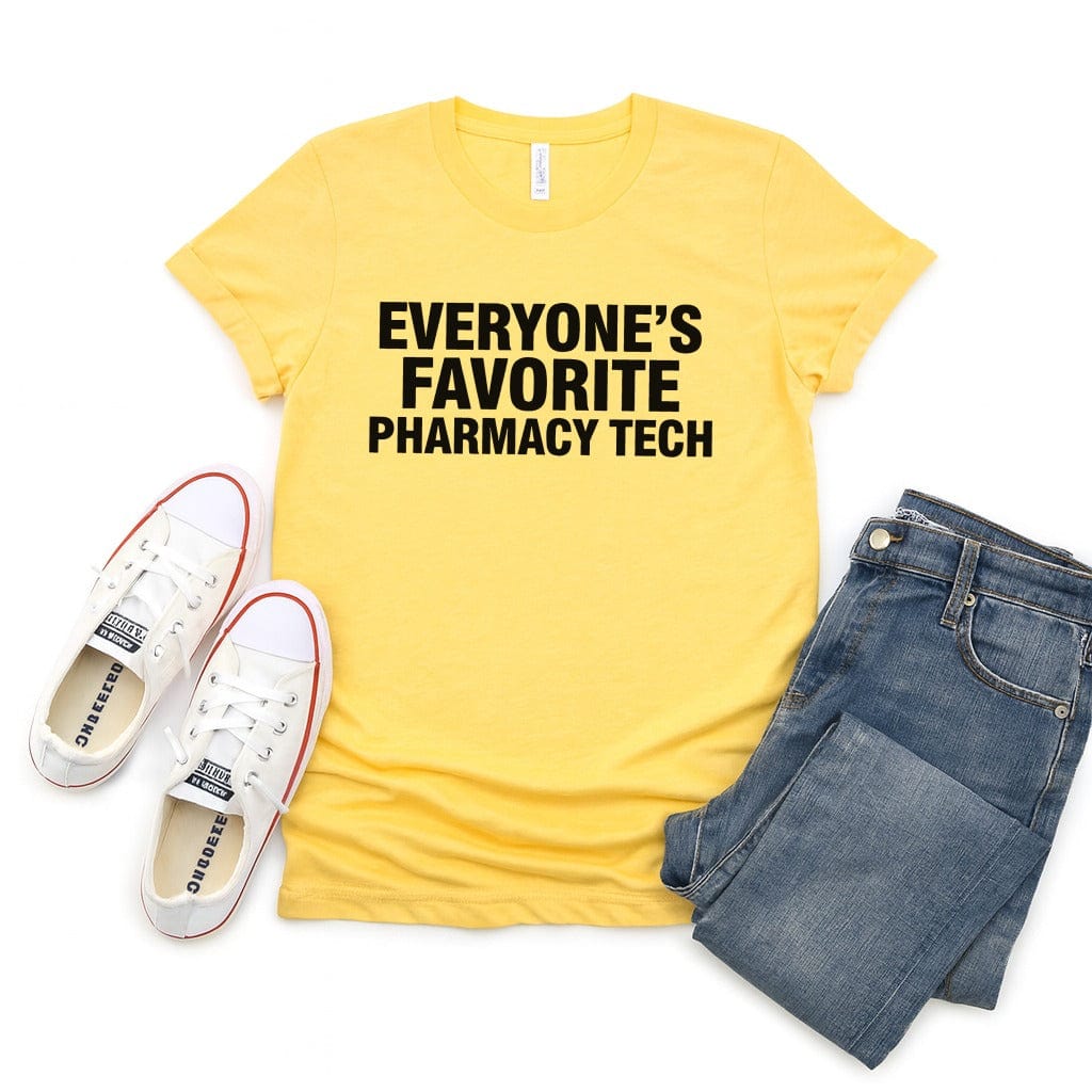 Everyone’s Favorite Pharmacy Tech Tee - Adverse Reactions - Pharmacy Apparel for Pharmacists, Techs & Students