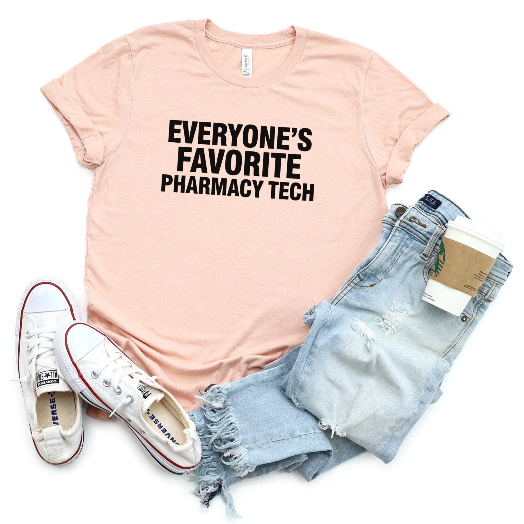 Everyone’s Favorite Pharmacy Tech Tee - Adverse Reactions - Pharmacy Apparel for Pharmacists, Techs & Students