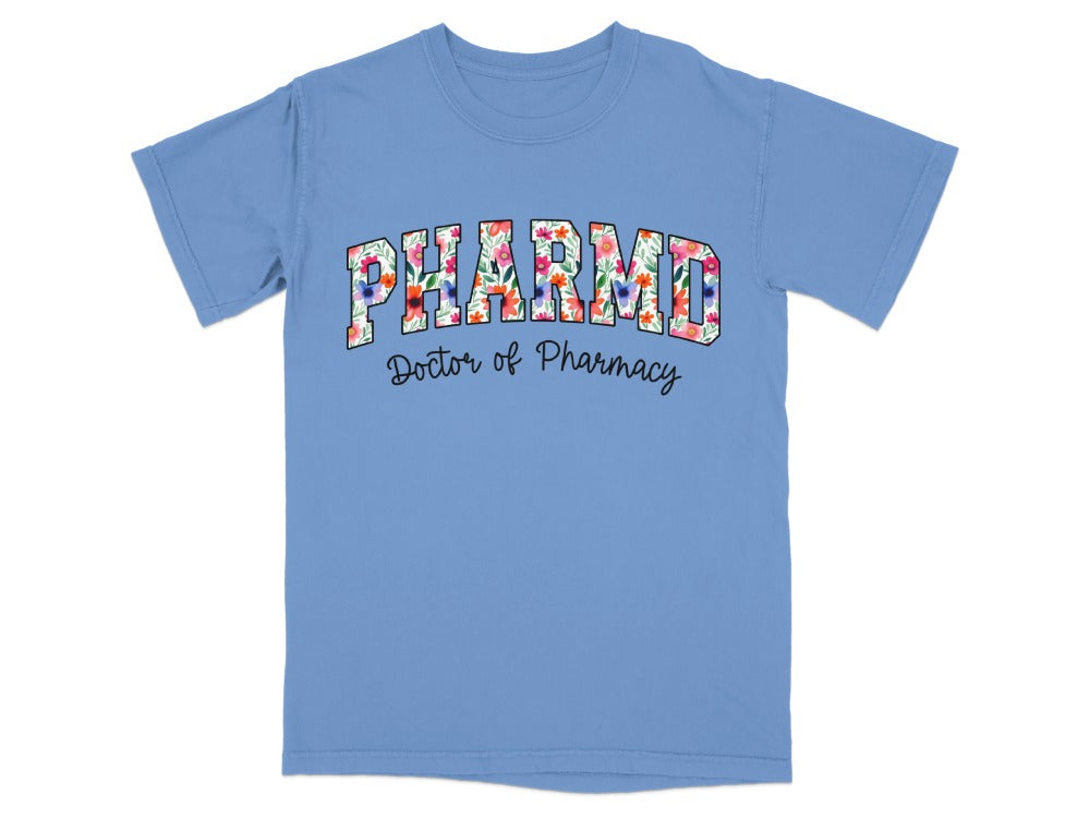 PharmD Floral Tee