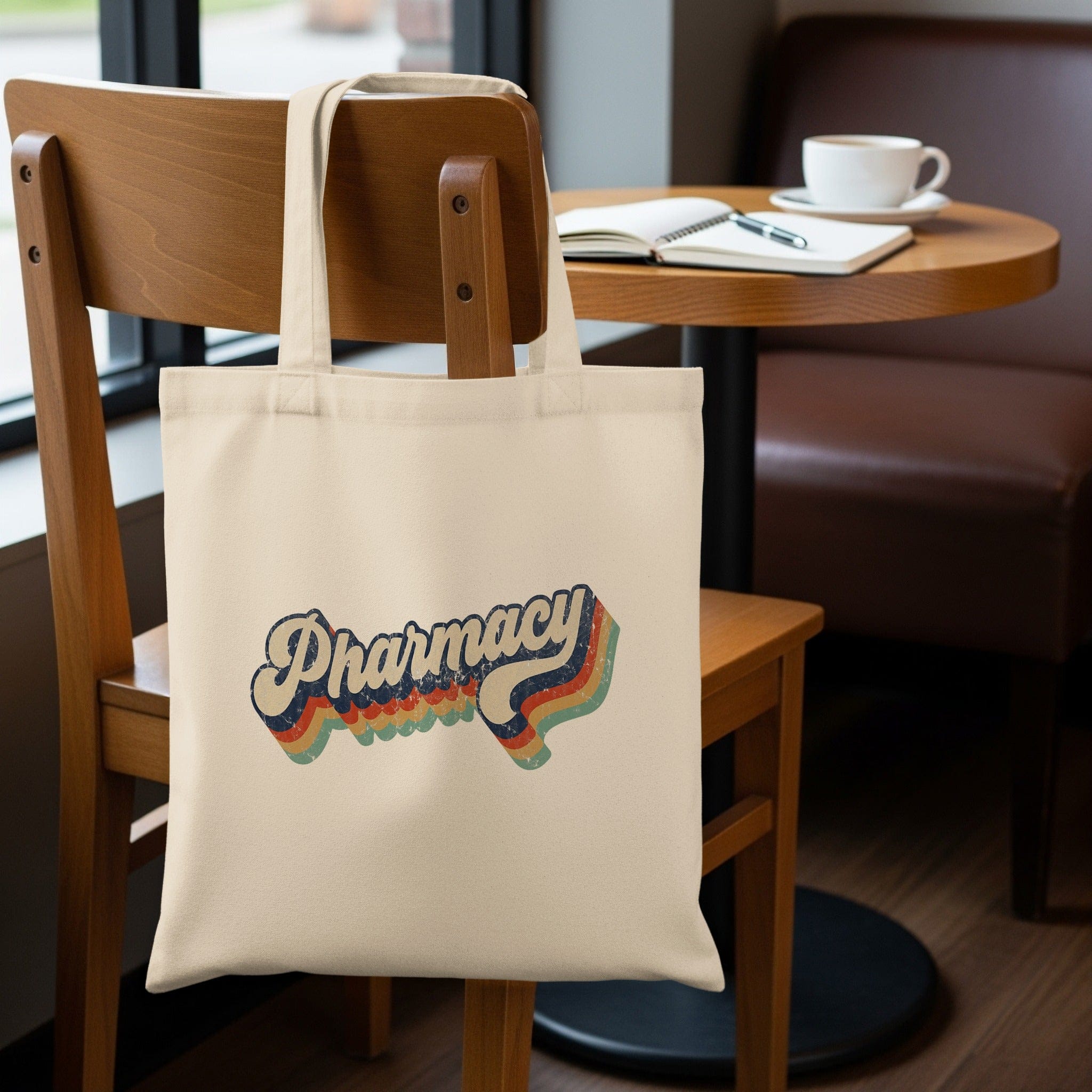 Retro Pharmacy Tote Bag for Daily Use