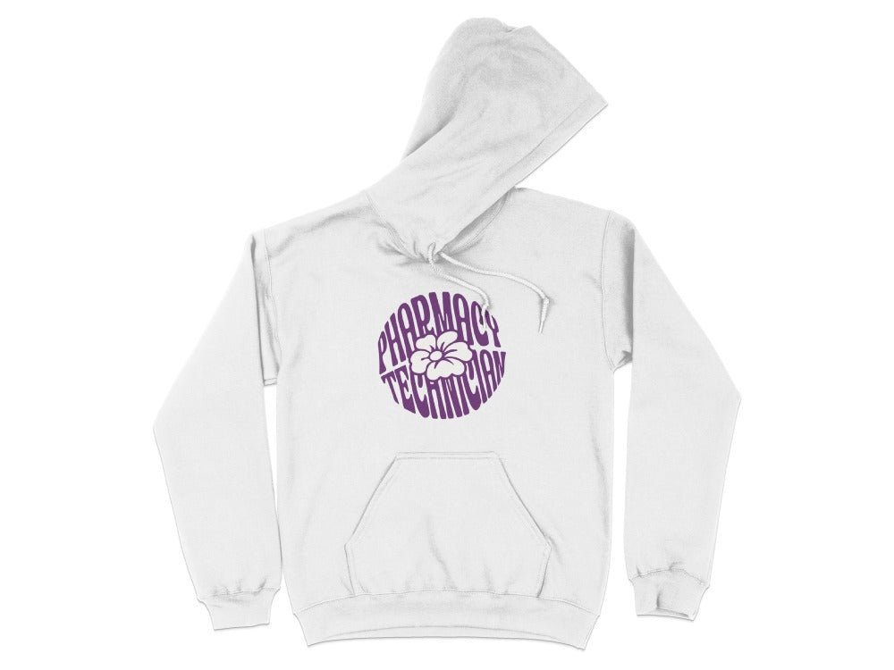 Pharmacy Technician Flower Sweatshirt & Hoodie