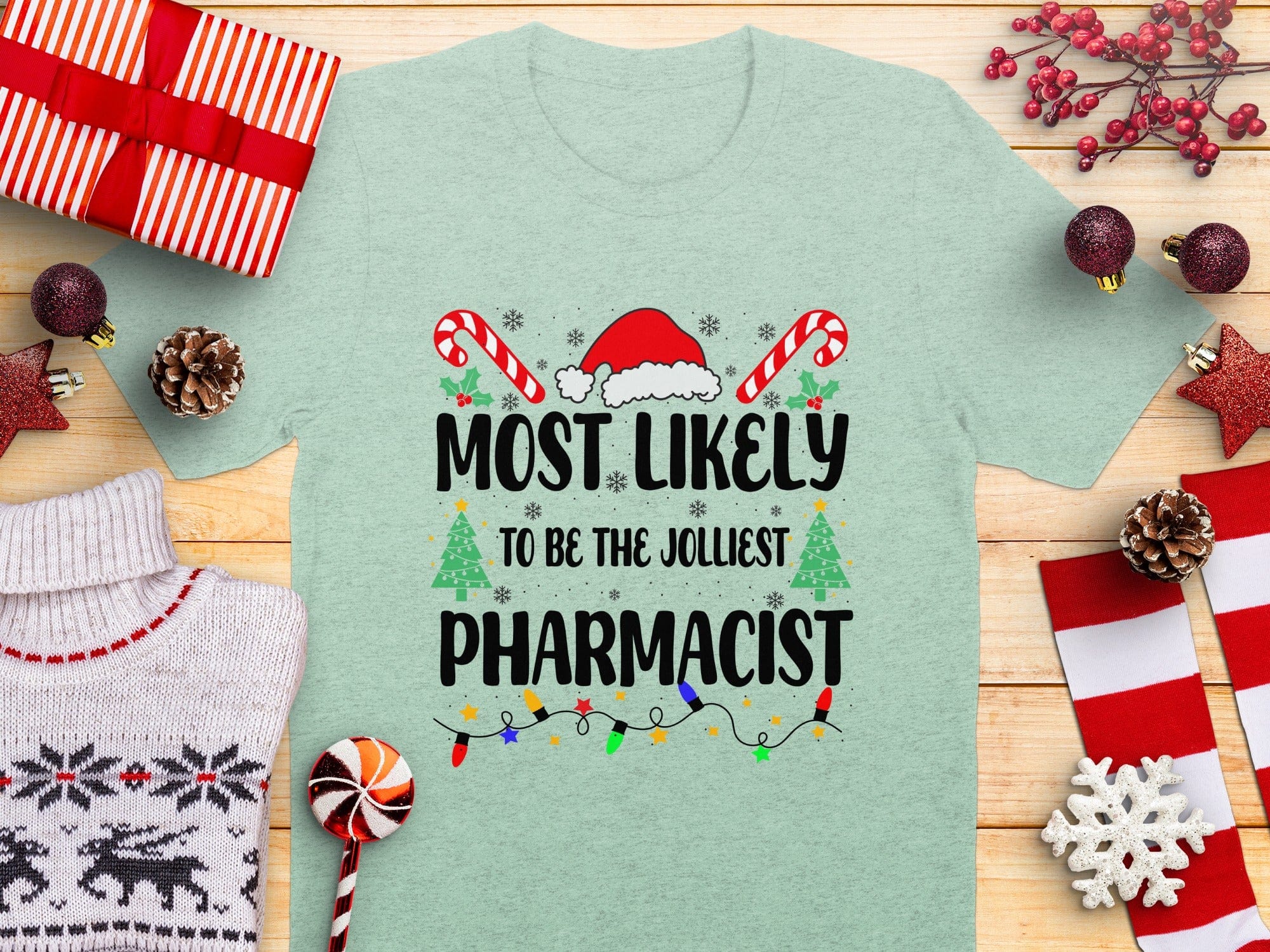 Most Likely To Be The Jolliest Pharmacist Shirt