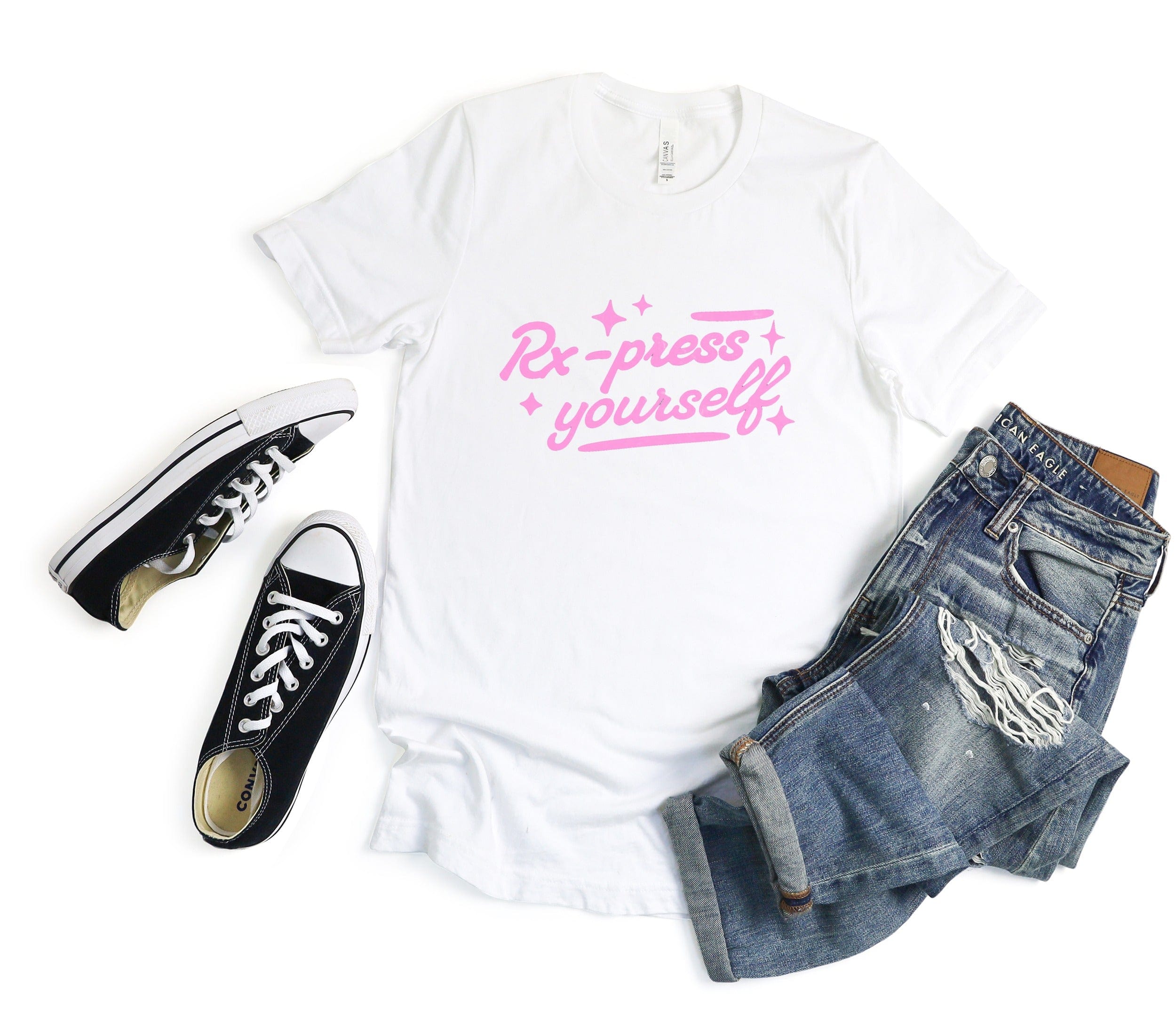Rx-press yourself graphic unisex t-shirt fashion product