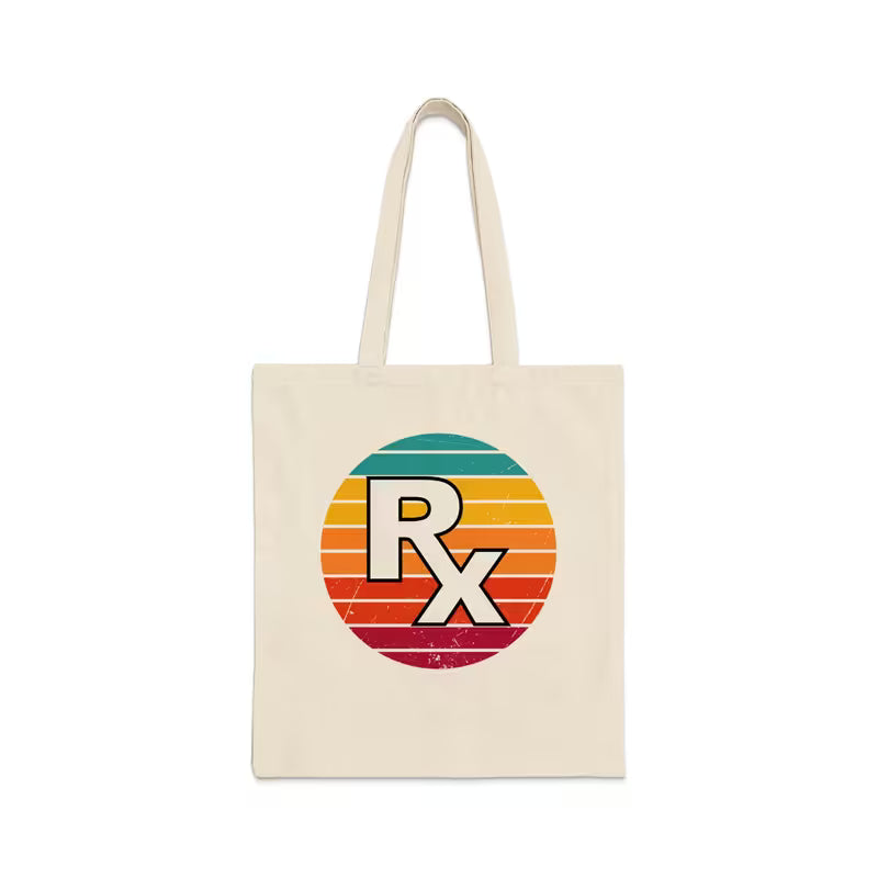 Retro RX Tote Bag